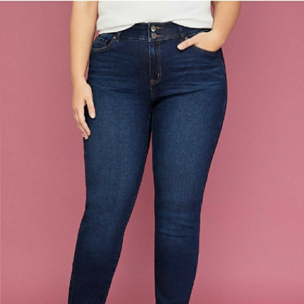 Lane Bryant Bootcut Tighter Tummy Tech Jeans